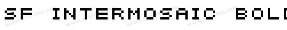 SF Intermosaic Bold字体转换